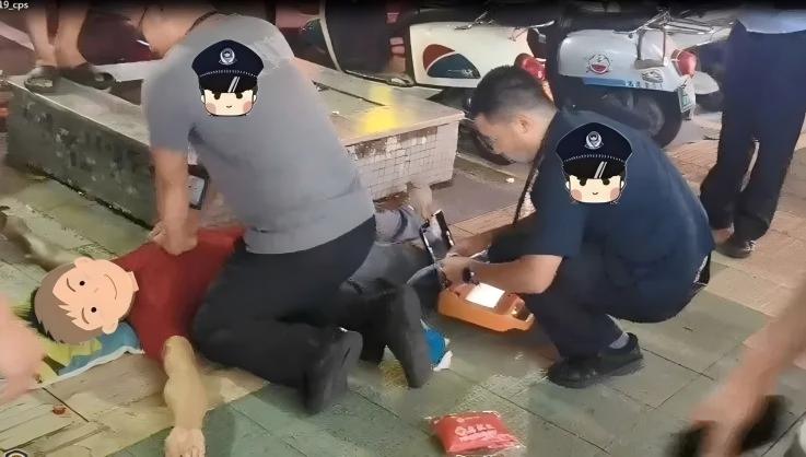 科曼AED+急救培訓顯成效！化州民警街頭成功施救心臟驟停市民